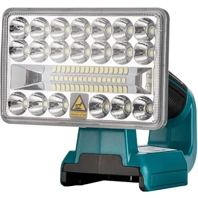 Afbeelding van Bouwlamp voor Makita accu 14.4V 21V 2000 Lumens niet meegeleverd