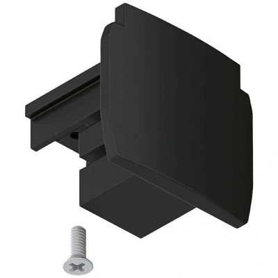 Afbeelding van Paulmann 91384 ProRail3 Endcap 230V kabelsysteemcomponenten Eindstuk Zwart
