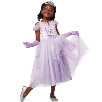 Afbeelding van RUBIES FRANCE Luxe prinsessenkinderkostuum paars 92/104 (3 4 jaar)