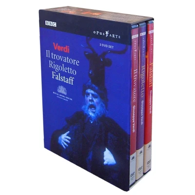 Afbeelding van Orchestra Of The Royal Opera House Verdi: Falstaff/Il Trovatore/Rigoletto (4 DVD)