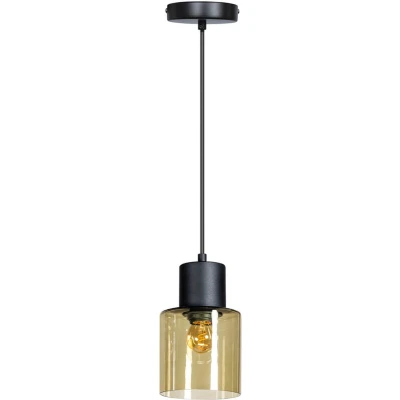 Afbeelding van ETH Sledge Hanglamp 1x E27 Green Glas