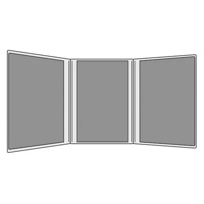 Image de Etui Exacompta Sachet de 10 étuis PVC 3 volets (ancien permis conduire)