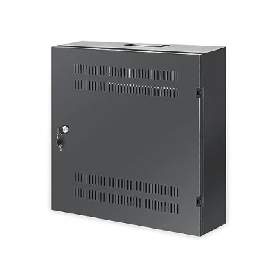 Afbeelding van Intellinet 713689, Wandrek, 2U/4U, 60 kg, Sleutelsleuf, 8,5 Zwart