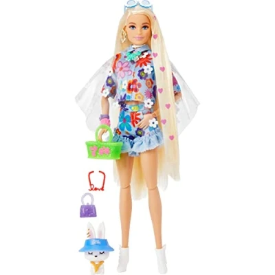 Afbeelding van Barbie Extra Pop Flower Power Barbiepop