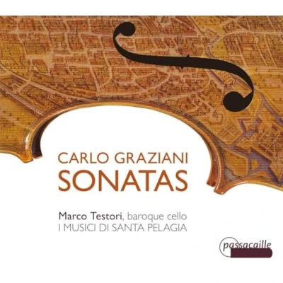 Afbeelding van Marco Testori &amp; I Musici Di Santa Pelagia Graziani, Carlo; Sonatas (CD)