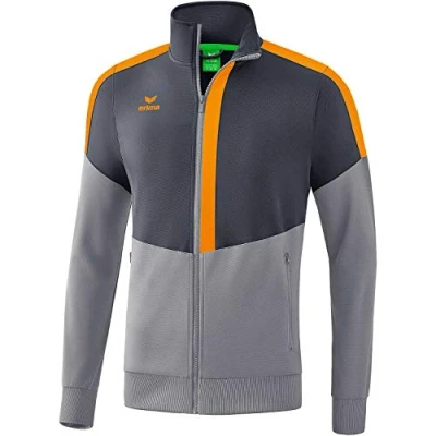 Afbeelding van Erima Squad worker jack slate grey/monument grey/ new orange