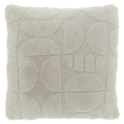 Afbeelding van Unique Living Sierkussen Milan Dove White 45x45cm