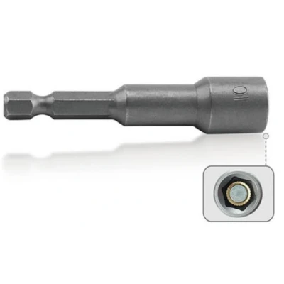 Afbeelding van Zeskantschroevendraaierbit TOPTUL 1/4&quot; 13 mm 65mm gemagnetiseerd