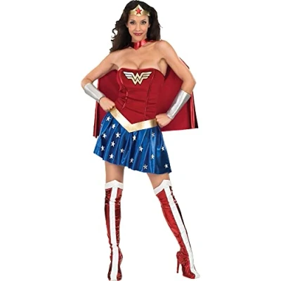 Afbeelding van Rubies Wonder Woman kostuum voor dames, maat S, volwassenen (888439 S)