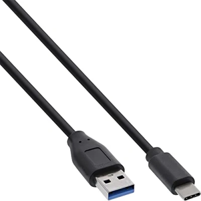 Image de InLine Câble USB type A (M) pour 24 pin C 3.1 3 50 cm noir