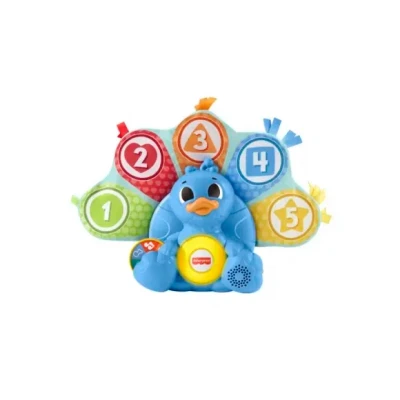Afbeelding van Fisher Price Linkimals Tellen en Kleuren Pauw Educatief Speelgoed