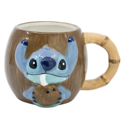 Afbeelding van Stitch Coconut 3D Mug 414ml