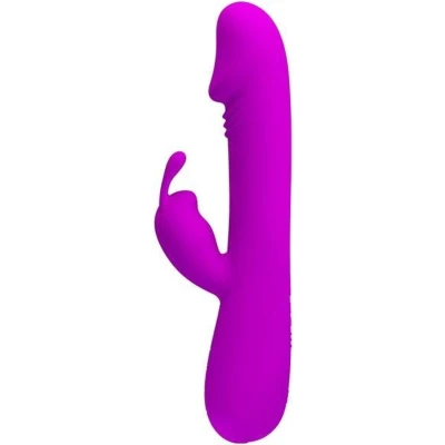 Afbeelding van Pretty Love Clement Tarzanvibrator 30 Standen 21.5 x 3.4cm Paars