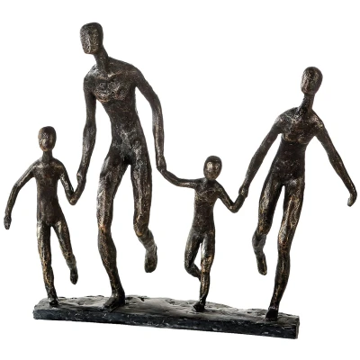 Afbeelding van Feelings Beeld Familie Brons 32,00cm x 10,00cm 35,00cm
