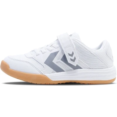 Afbeelding van Hummel Multiplay Stable Trainingsschoen voor kinderen, Maat: 32, White grey Kunststof