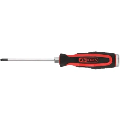 Afbeelding van KS TOOLS 151.1144 E Schroevendraaier PZ 2 205, 100mm Pozidriv (PZ)