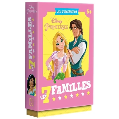 Image de DISNEY PRINCESSES Jeu de cartes 7 familles