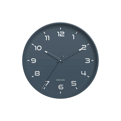 Afbeelding van Karlsson Wandklok Orgullo Classic blue Ø40cm