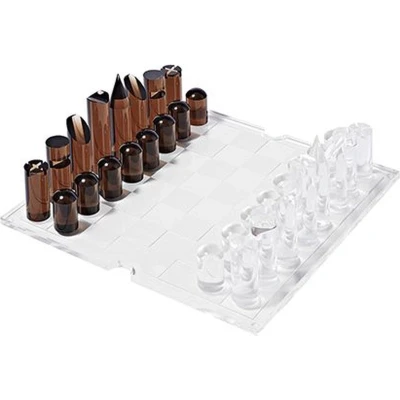Afbeelding van Sunnylife Games Lucite Schaken en Dammen Multi Color / Acrylic Plastic
