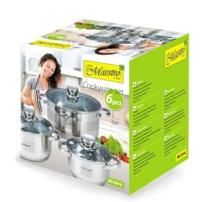 Afbeelding van Maestro MR 2220 6L Een set potten van 6 elementen