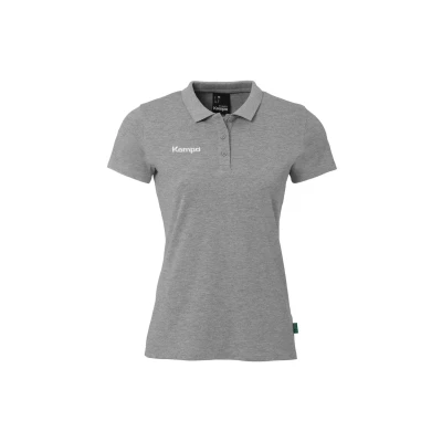 Afbeelding van Kempa Classic Poloshirt, Maat: Small, Dark grau melange