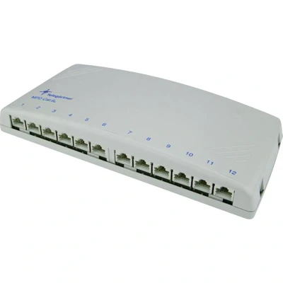 Afbeelding van Telegärtner J02022A0052 12 poorten Netwerkpatchpaneel CAT 6A 1 HE