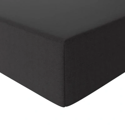 Afbeelding van Amazon Basics Microvezel hoeslaken, zwart, kingsize (150 x 200 30 cm)