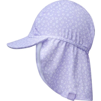 Afbeelding van Swim Essentials UV Zonnepetje Baby Lila Panterprint 0 1 jaar 12 maanden