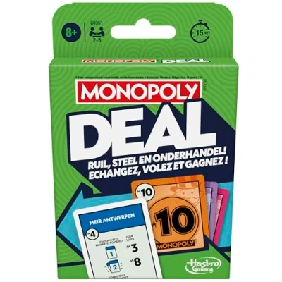 Image de Jeux De Société Monopoly Deal Hasbro Gaming