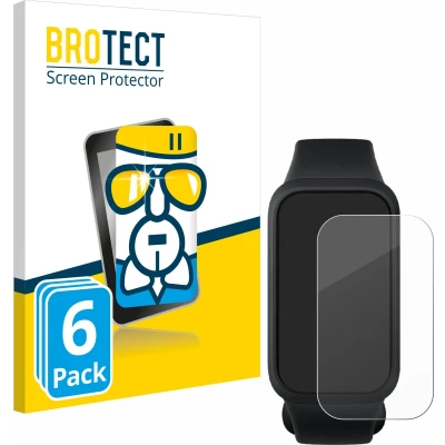 Afbeelding van BROTECT Screenprotector voor Xiaomi Mi Smart Band 9 Active Folie Beschermfolie Beschermglas transparant (6 Stuks)