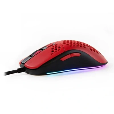 Afbeelding van Arozzi Gaming muis Favo Ultra Light / Rood (Bedraad), Muis,