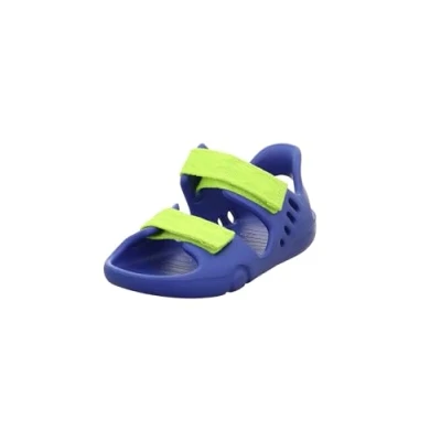 Afbeelding van Superfit Splash Unisex Muiltjes voor kinderen, Maat: 28, Blau/hellgrün Kunststof/ textiel