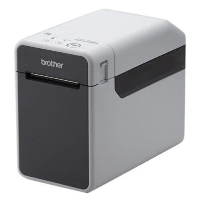 Image de Brother TD 2130N Imprimante d&#039;étiquettes thermique direct Rouleau (63 cm) 300 ppp jusqu&#039;à 152.4 mm/sec USB 2.0 LAN série hôte outil de coupe