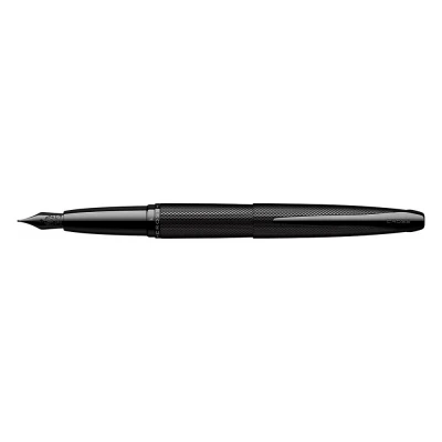 Afbeelding van Cross ATX Brushed Black Vulpen Schrijfwijze: Fijn Kleur: Zwart De Vulpenwereld