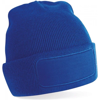 Afbeelding van Beechfield Original Patch Beanie B445 Bright Royal