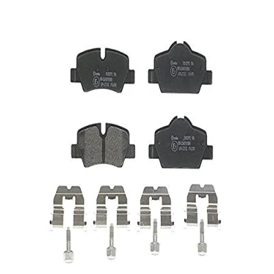 Image de 4 plaquettes de frein brembo p 06 090