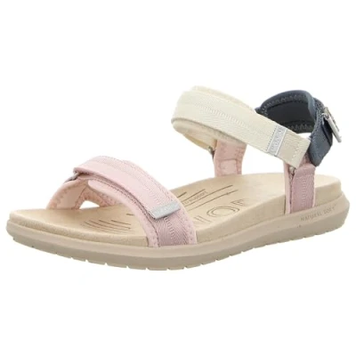 Afbeelding van Woden LINE LITE Outdoorsandalen, Dames, Maat: 39, Ivory multi Textiel