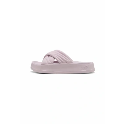 Afbeelding van Puma Leadcat Plateau Muiltjes, Dames, Maat: 39, Rose mauve white Kunststof