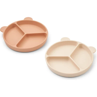Afbeelding van Liewood Stacy Kinderbord Met Vakjes Set Van 2 Lichtroze