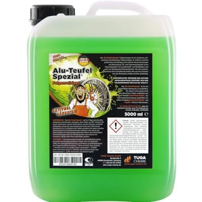 Afbeelding van Alu Duivel Speciaal Velgenreiniger Groen 5000ml