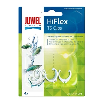 Afbeelding van Juwel Kunststofclip Hiflex T5 Verlichting 4 stuks