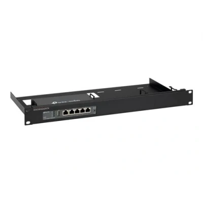 Image de Rackmount.IT RM OM T1 Le kit de montage du dispositif réseau montable sur rack noir jais 1U 19&quot; pour P/N: AC BP3 BLK