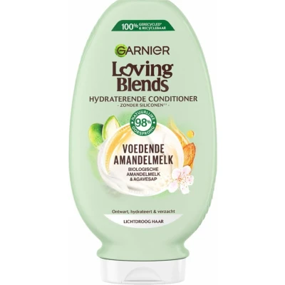 Afbeelding van Garnier Loving Blends Conditioner Voedende Amandelmelk 200ML