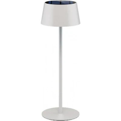 Afbeelding van Draadloze LED tafellamp met solar, touchbediening, warm wit licht, traploos dimbaar,