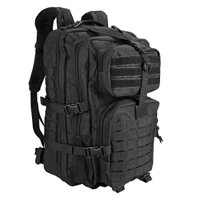 Afbeelding van ProCase militaire tactische rugzak, 40L grote capaciteit rugzakken 3 dagen Army Assault Pack tas voor jagen, wandelen en kamperen andere buitenactiviteiten Zwart
