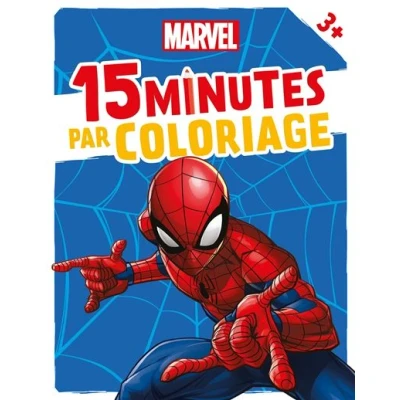 Image de MARVEL 15 minutes par coloriage (3+)