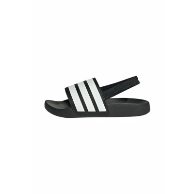Afbeelding van adidas Sportswear Adilette Estrap Badslippers core black cloud white voor kinderen, Maat: 28,