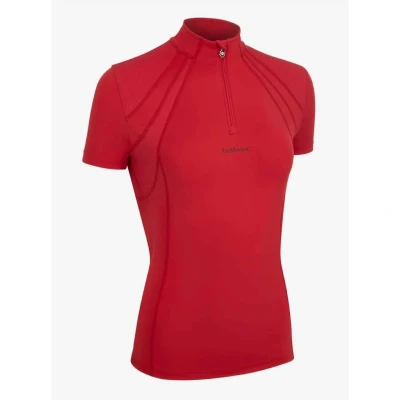 Afbeelding van LeMieux Mia Mesh Korte Mouw Base Layer Chilli