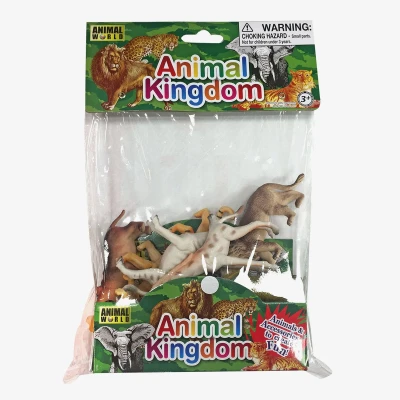 Afbeelding van Basic Animal World Kingdom Wilde Dieren 8 Stuks