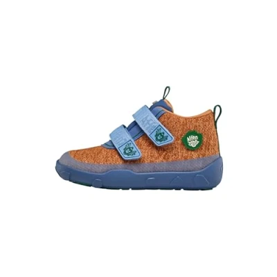 Afbeelding van Affenzahn Chaussure mi saison en tricot Happy imperméable respirante végétalienne avec doublure froide fermetures déchirure et semelle antidérapante, Oiseau du